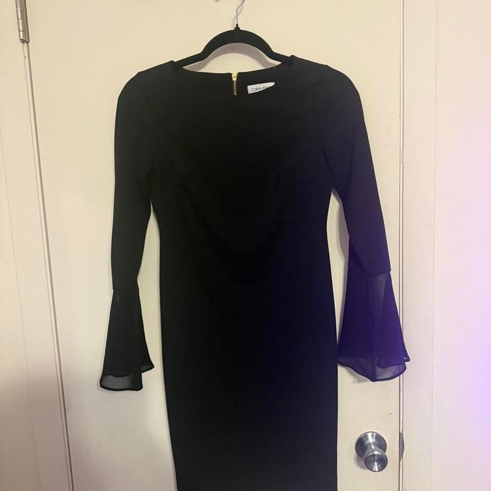 Calvin-klein Women's Black Dress